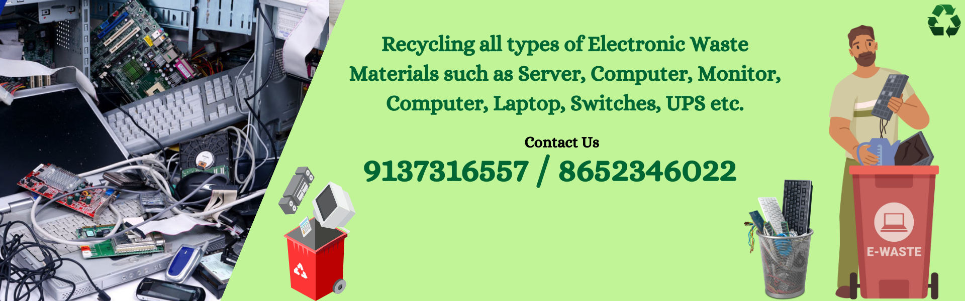 E Waste recycling